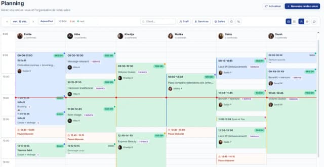Ello Pro - Dashboard de Gestion pour Salons